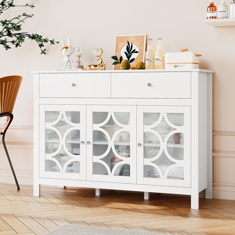 Arjanae Sideboard Cabinet with Adjustable Shelves